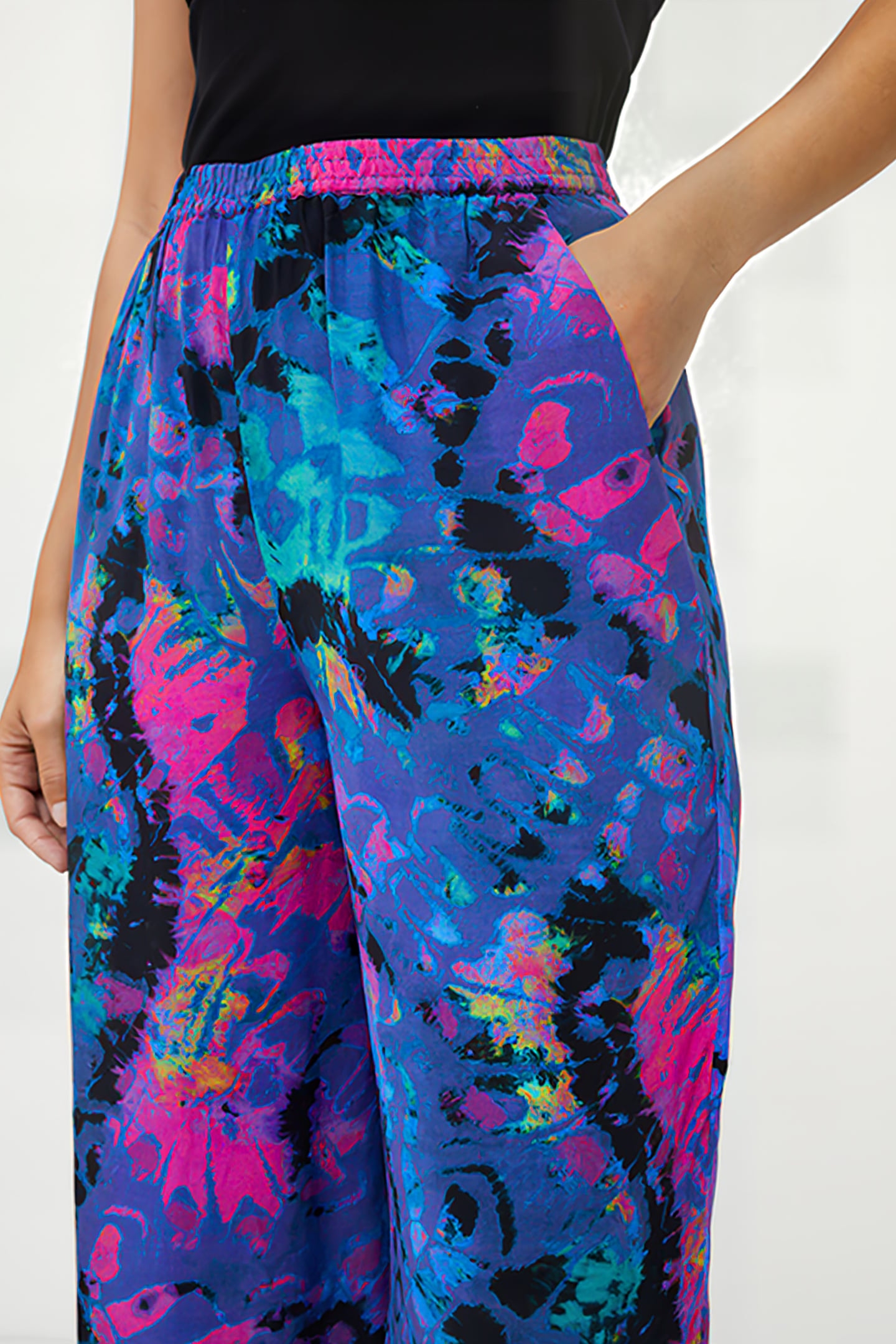 GABRIELLA DELPH TROUSERS BLUE DEPTHS 4