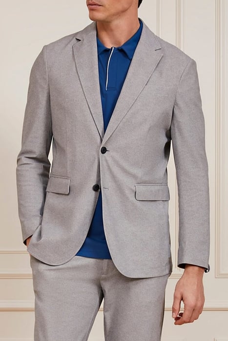 WISTON PERFORMING LIGHT WOOL GREY BLAZER EFFE 1