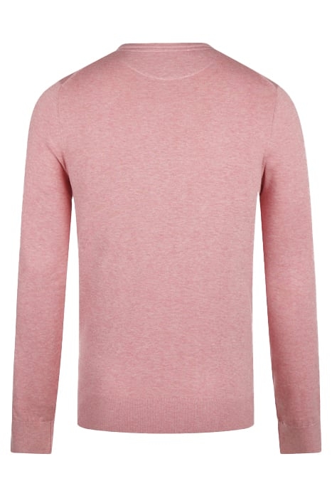 V NECK SWEATER DUSTY PINK 2