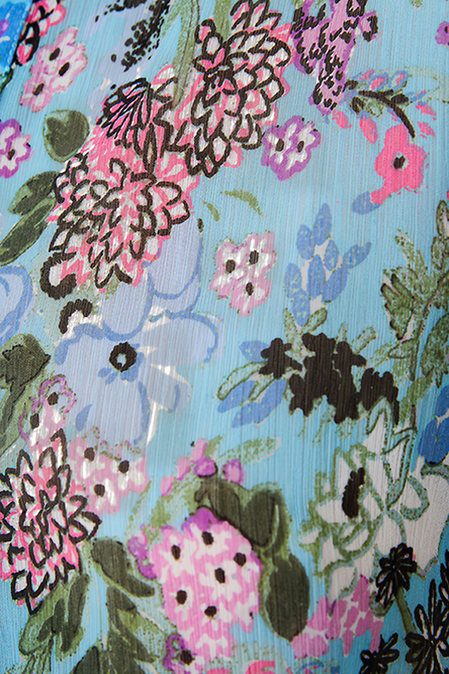 BLOSSOM HIBISCUS L/S HENLEY STILL WATER 4