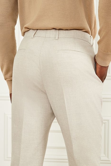 ROGER CLASSIC CHINO HERB TAN TAILORED PANT 7