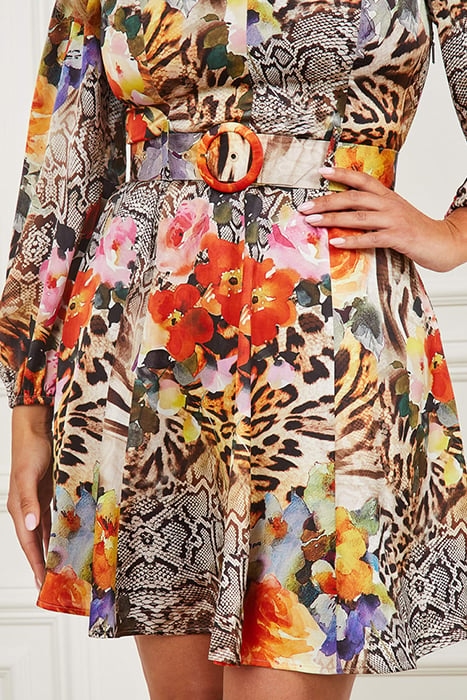 MARCIANO BY GUESS WILD FLOWER SHORT DR WILD FLOWER FALL PRI 6