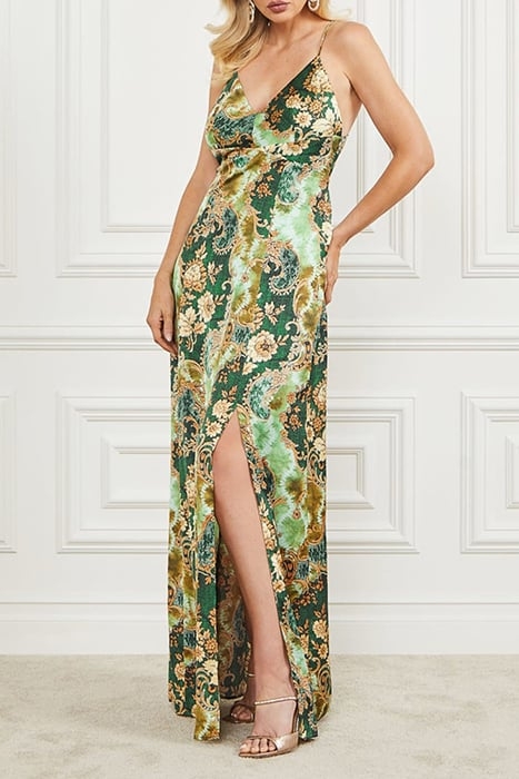 MARCIANO BY GUESS HEIRLOOM GOWN DRESS HEIRLOOM PRINT 4