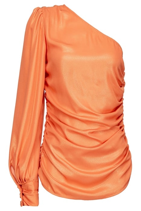 BIRILLO BLUSA GEORGETTE LAMINA BRENDY MELON 1