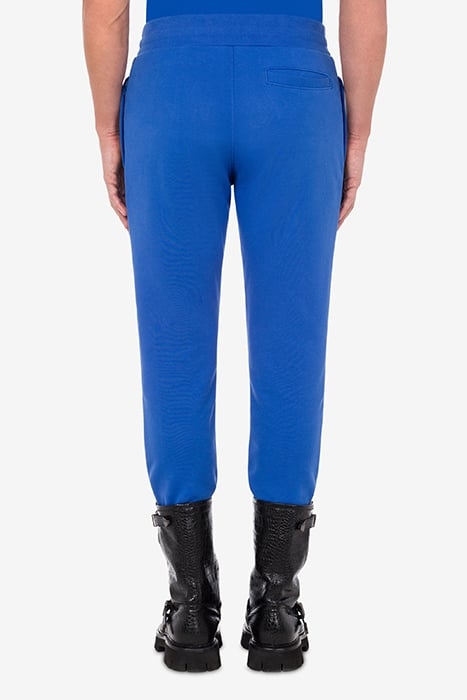 DOUBLE SMILEY® WORLD ORGANIC FLEECE JOGGERS BLUE 2