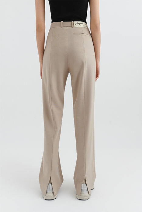 ARCH SLIT TROUSER BEIGE 2