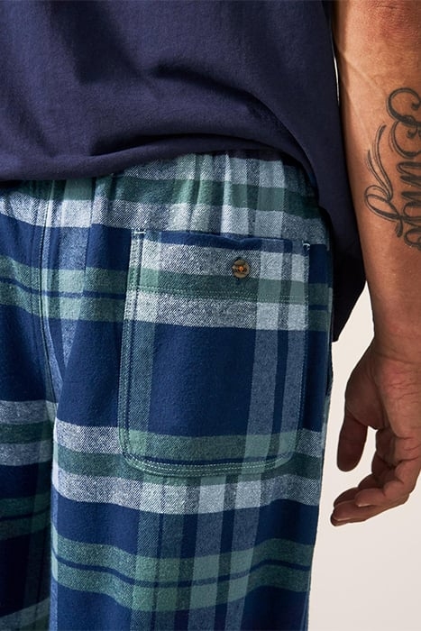 MOORLAND FLANNEL PJ TROUSER NAVY 5