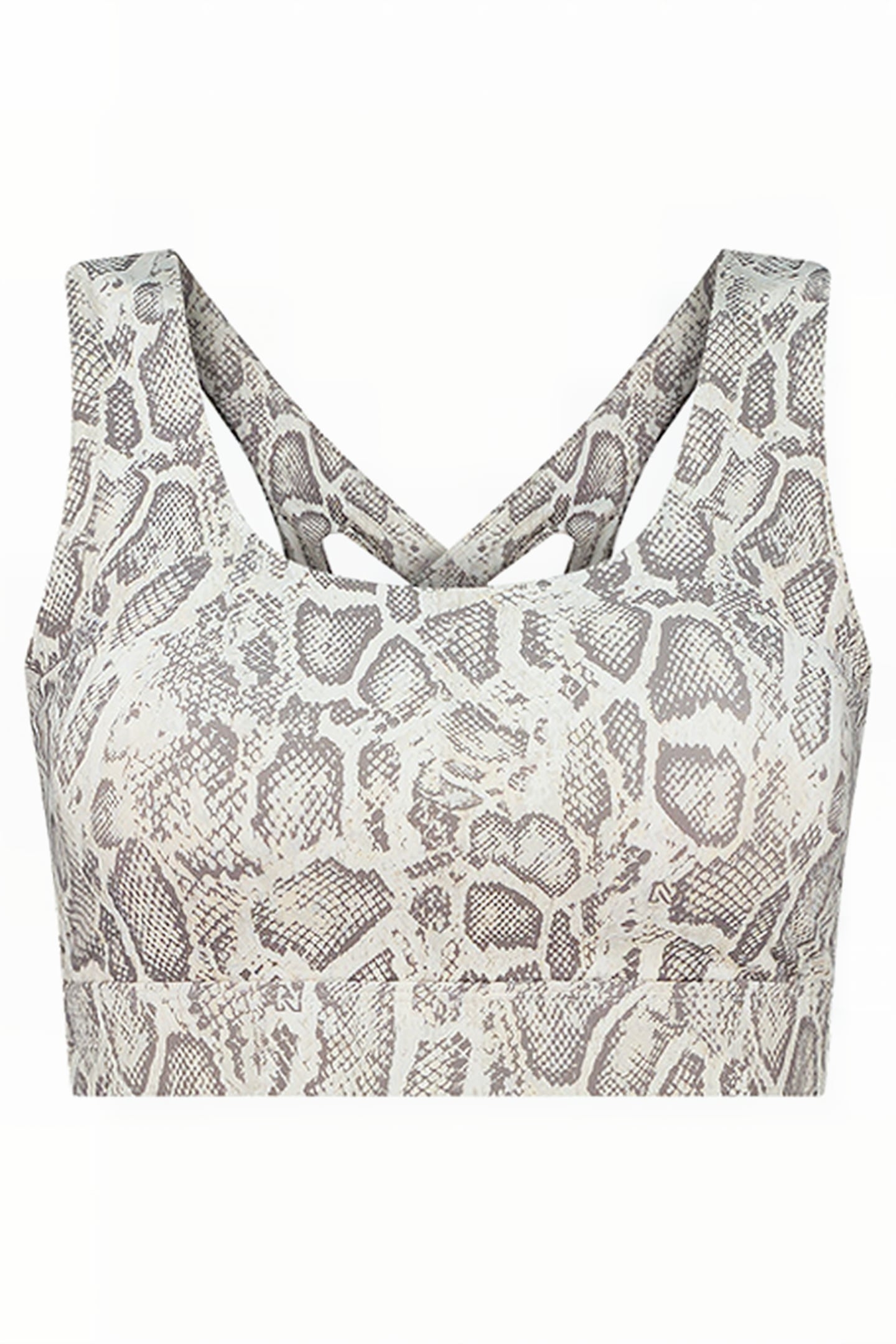 SNAKE SPORT BRA CREAM 1