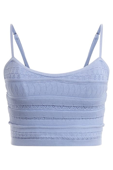 FLIRT SWEATER CROPPED BRALETTE SONIC TOP PEARL 4