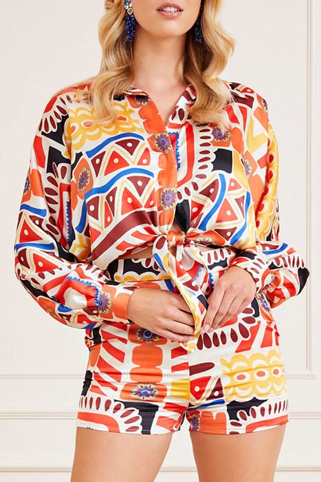 CARNIVALE TOP BLOUSE PRINT 6
