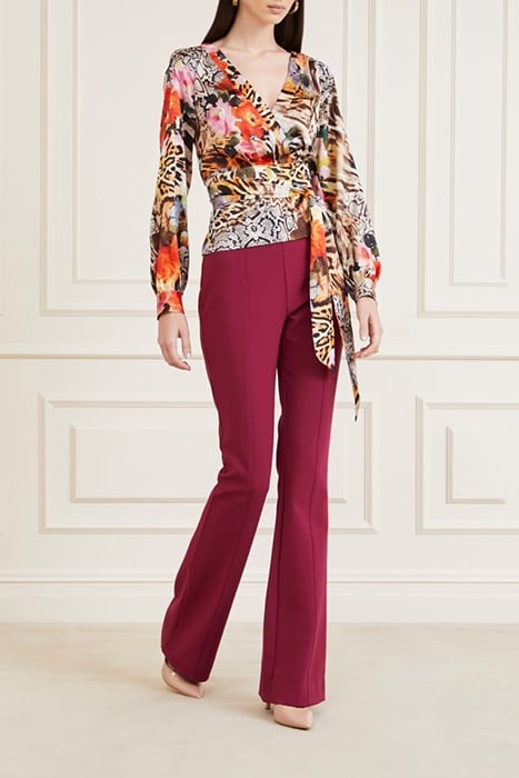 MARCIANO BY GUESS WILD FLOWER BLOUSE WILD FLOWER FALL PRI 5