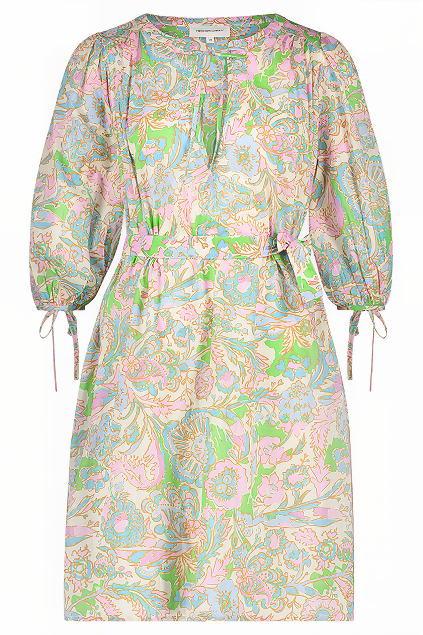DOVER DRESS SANDY BEACH/PINK CAN 3