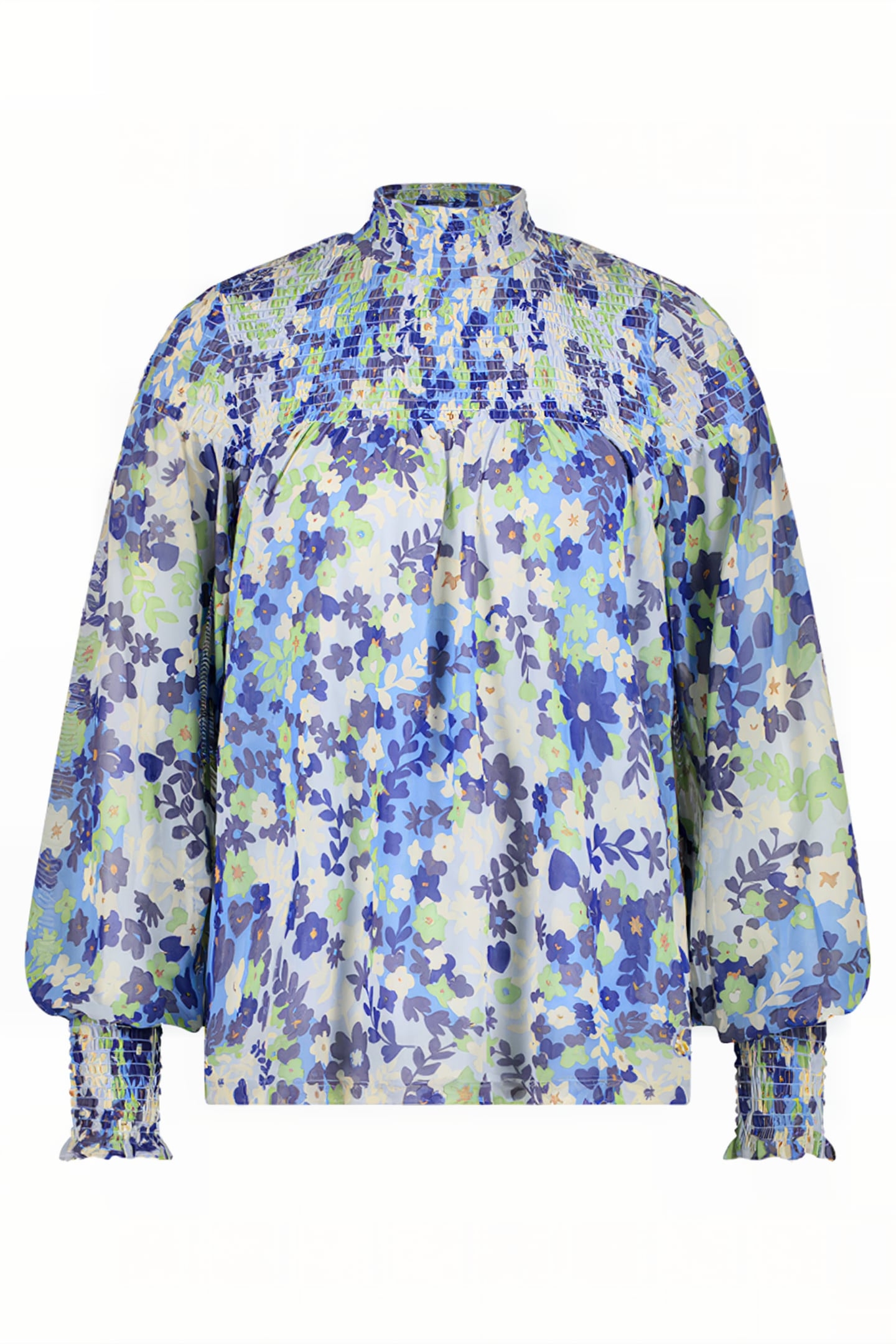 MILA TOP RIAD BLUE/HOLY GUACA 4