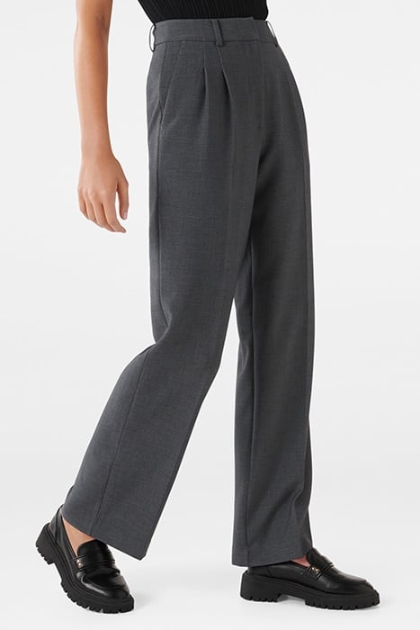 DANIELLE STRAIGHT LEG PANTS GREY MARLE 5