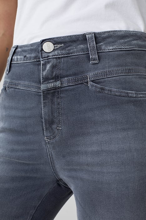 SKINNY PUSHER LONG JEANS MID GREY 6