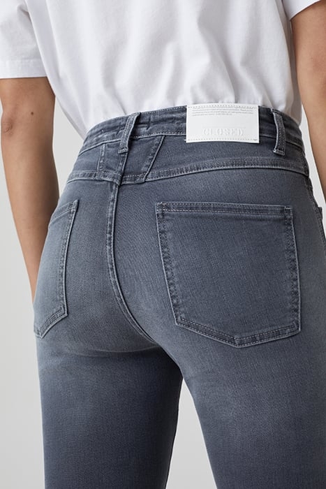 SKINNY PUSHER LONG JEANS MID GREY 7