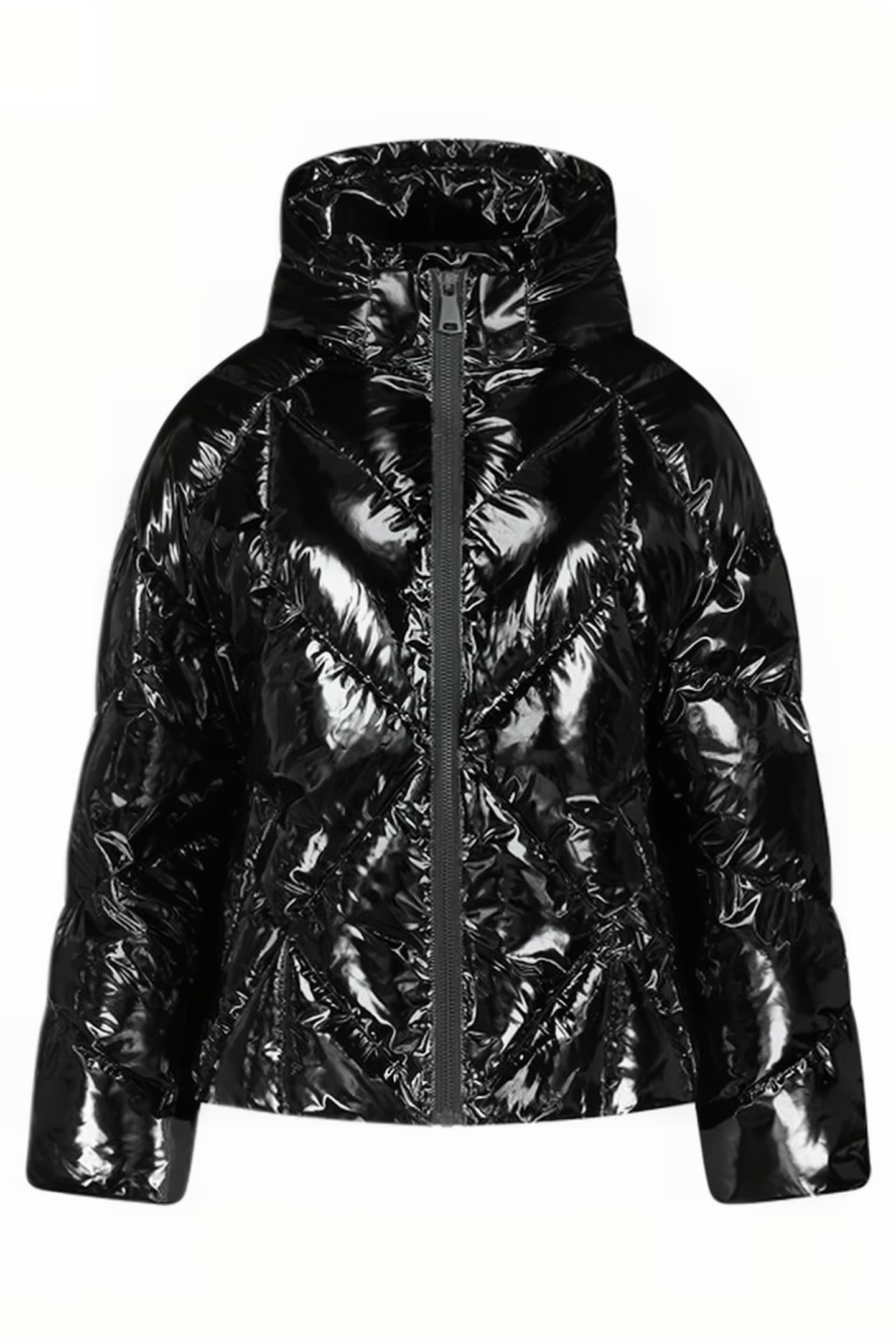 HOLLY SHINY PUFFER BLACK 2