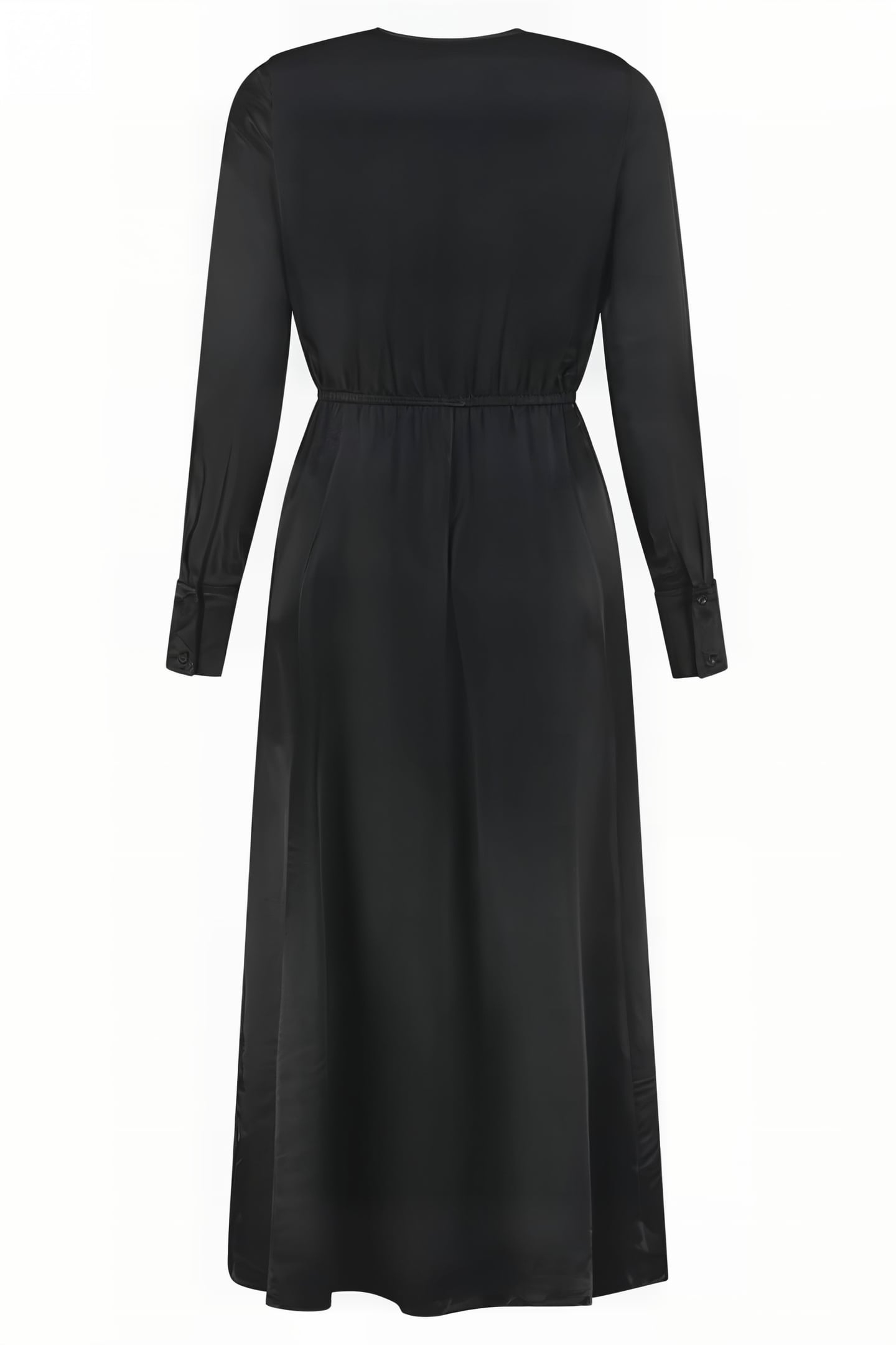 SAGE LONG DRESS BLACK 3