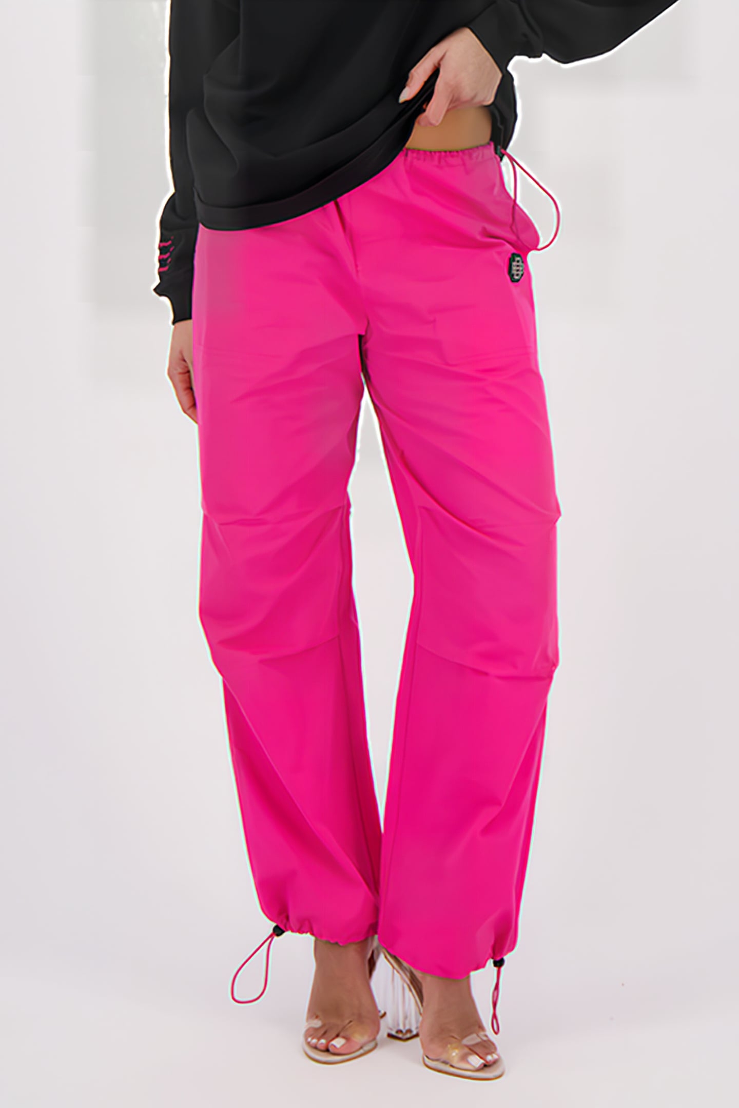 PARACHUTE PANTS PINK 1