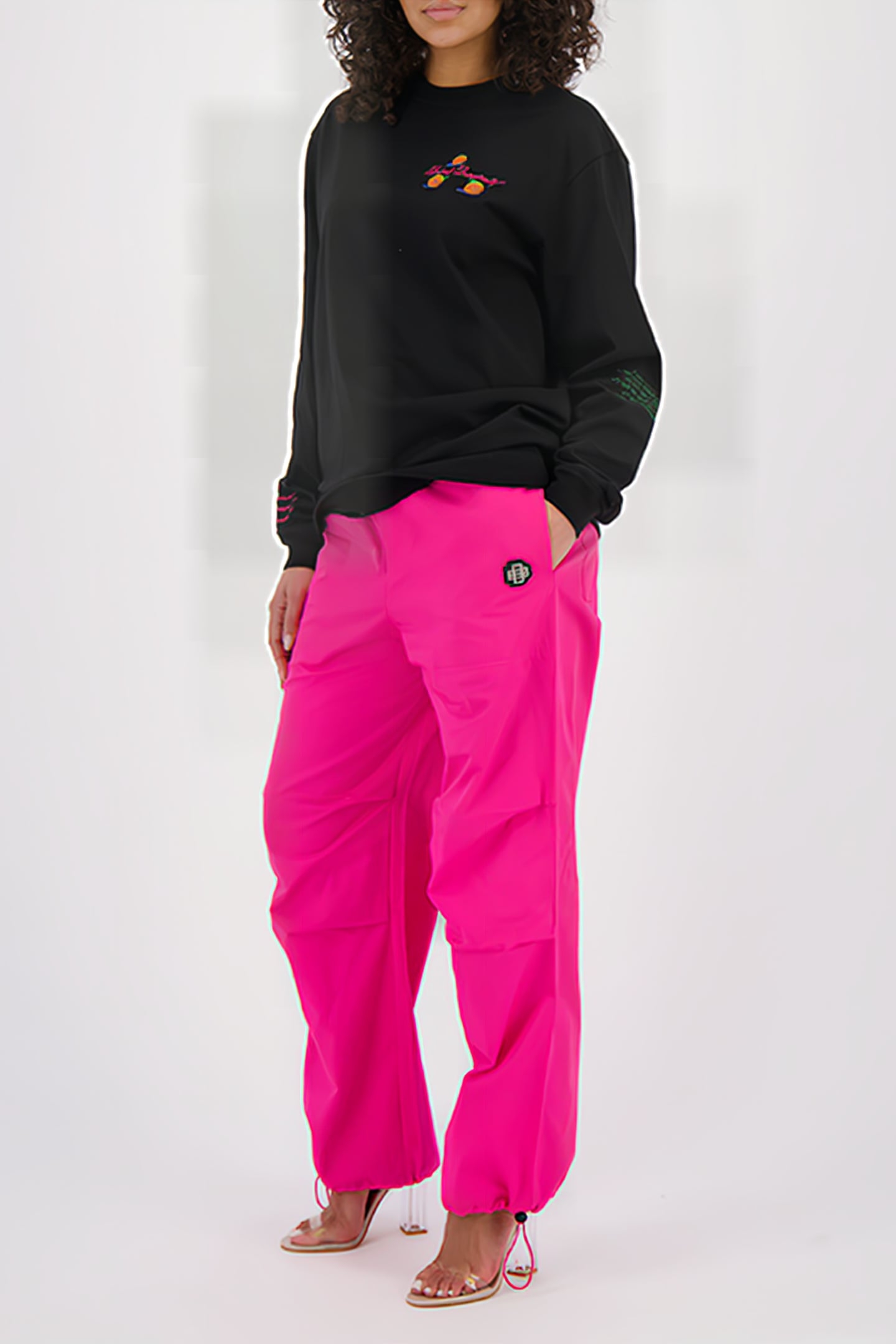 PARACHUTE PANTS PINK 2
