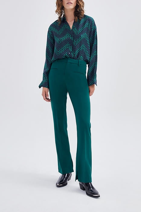 DUCK GREEN SUIT TROUSERS 3