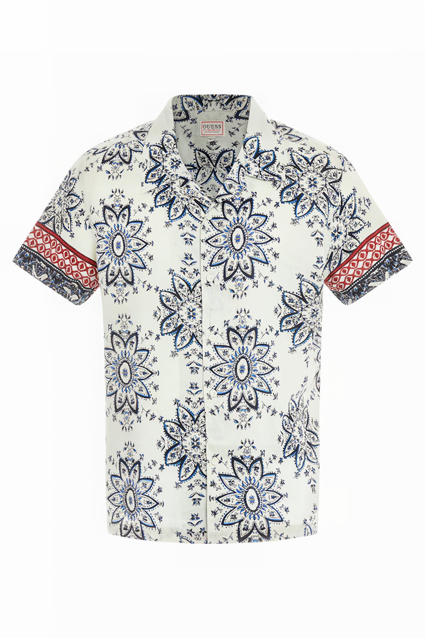 GUESS ECO SS ISLAND LINEN EST EASTWARD FLORAL 4