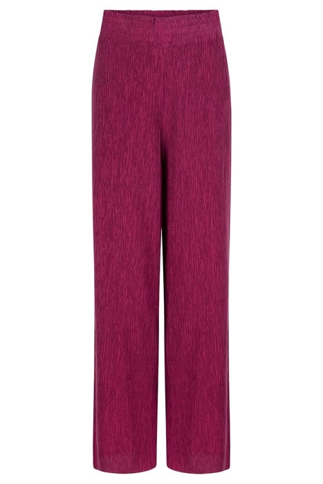 HOYS PLISSÉ WIDE LEG PANTS MULBERRY 3