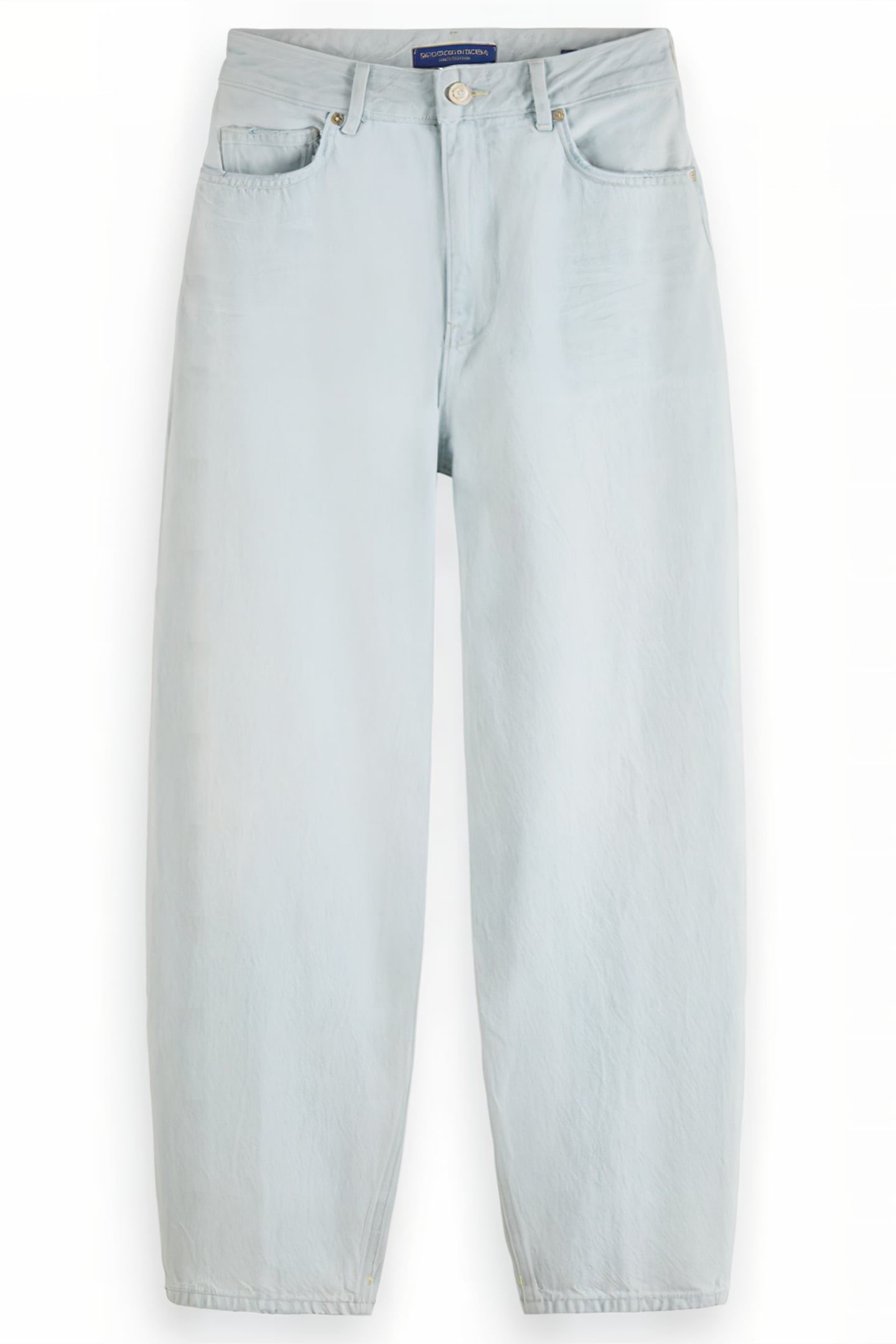 THE TIDE HIGH RISE BALLOON FIT JEANS – ROYAL BLUE 4