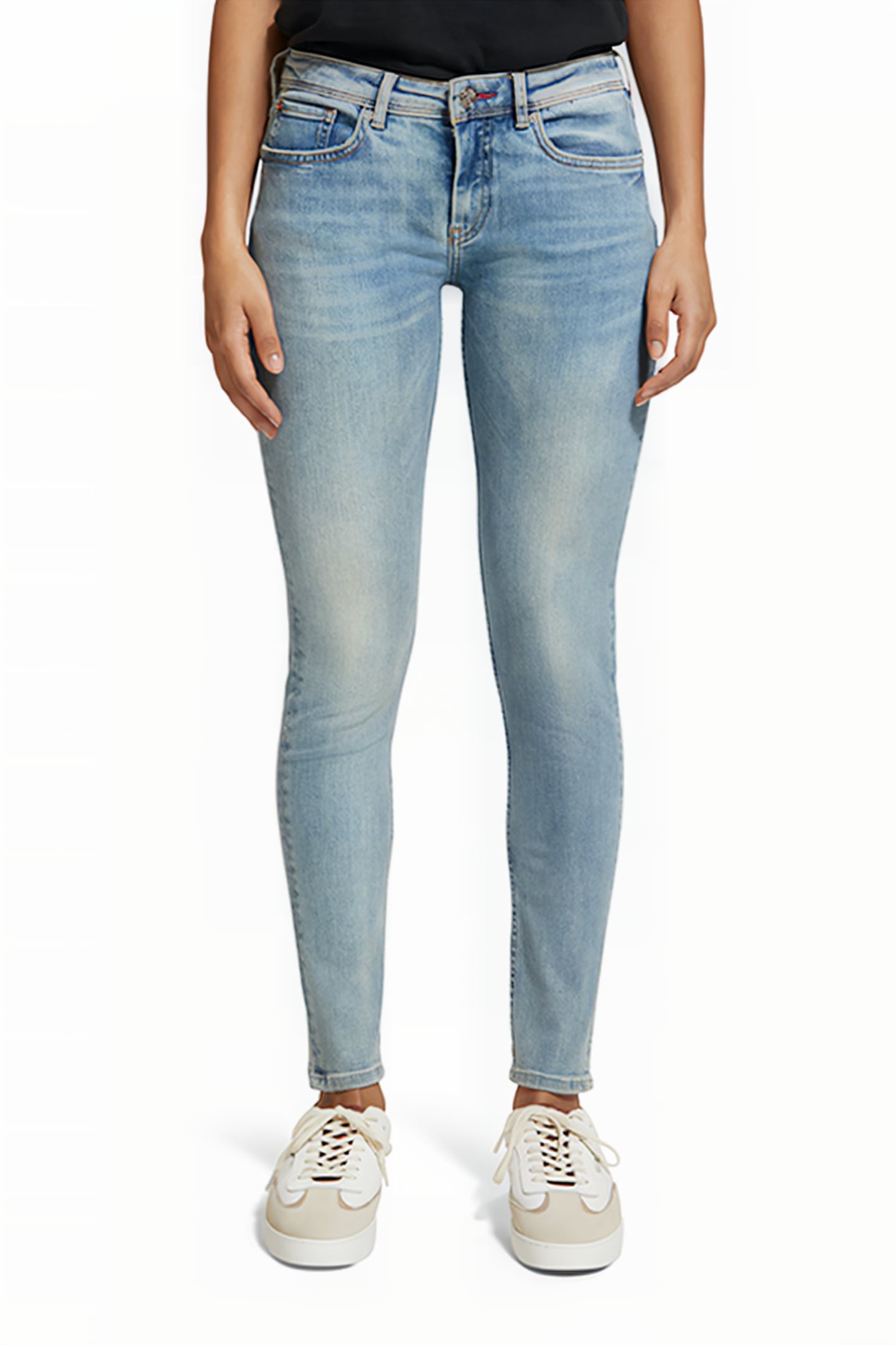 BOHEMIENNE MID-RISE SKINNY JEANS – WATERWAYS 1