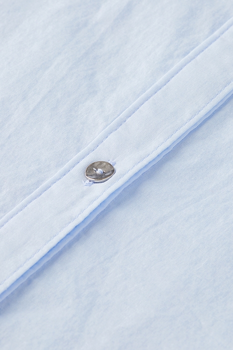 SHIRT WITH PIN TUCK YOKE AND GATHERING SHIRT BLUE 3