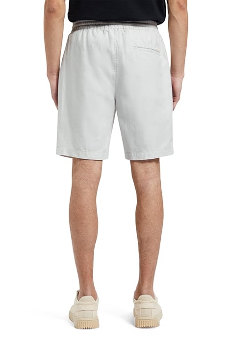 FAVE- COTTON/LINEN TWILL BERMU HERON GREY 2