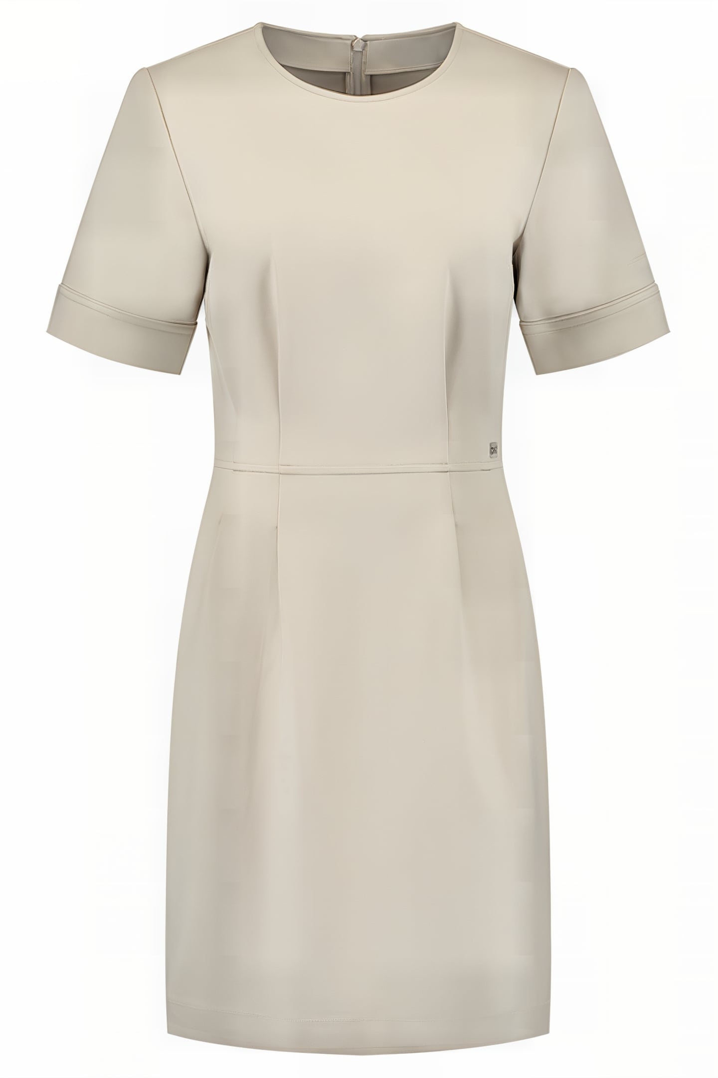 NOVA SHORT DRESS BEIGE 1