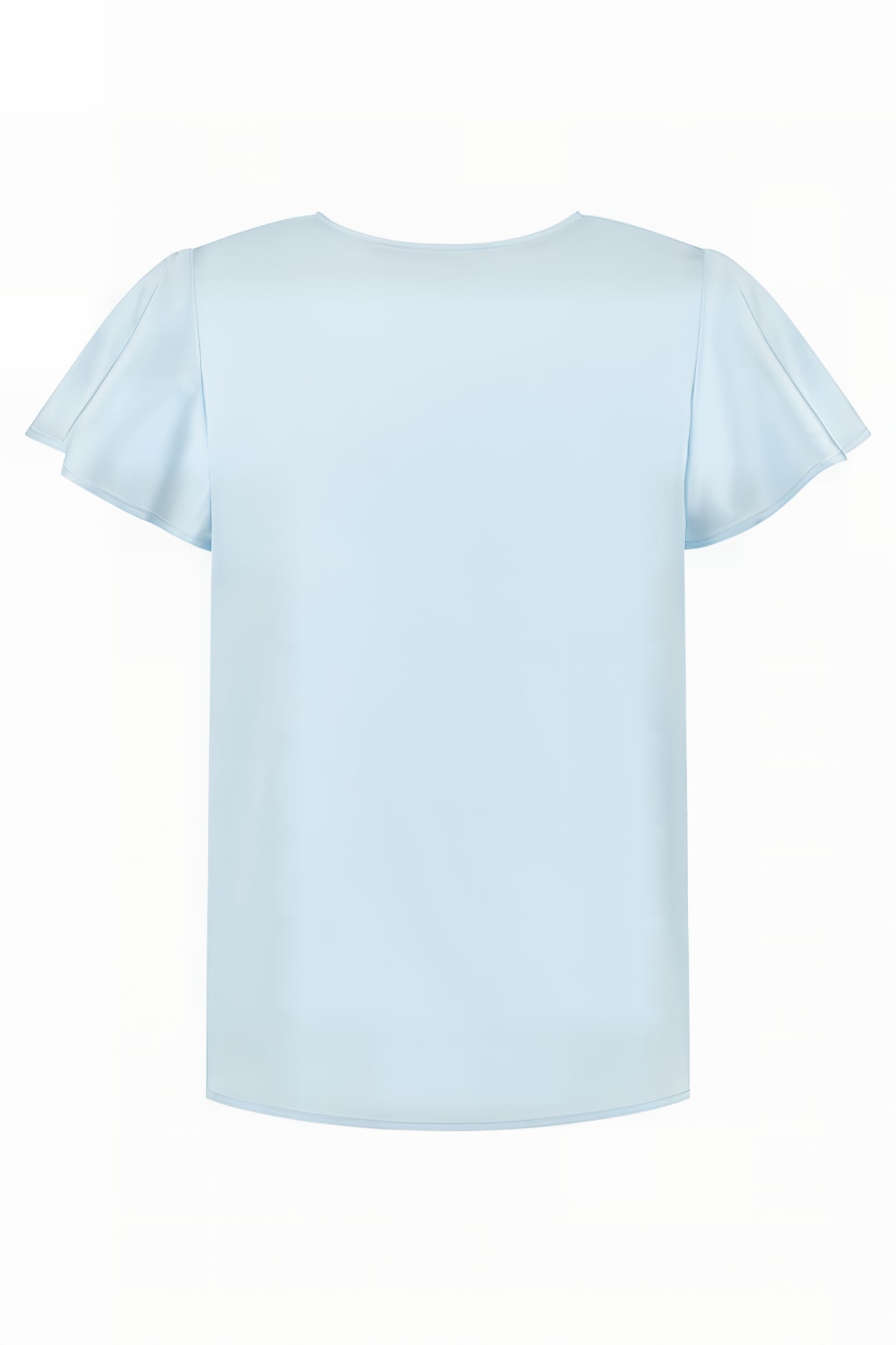 SERA SHORT SLEEVE TOP PEBBLE BLUE 2