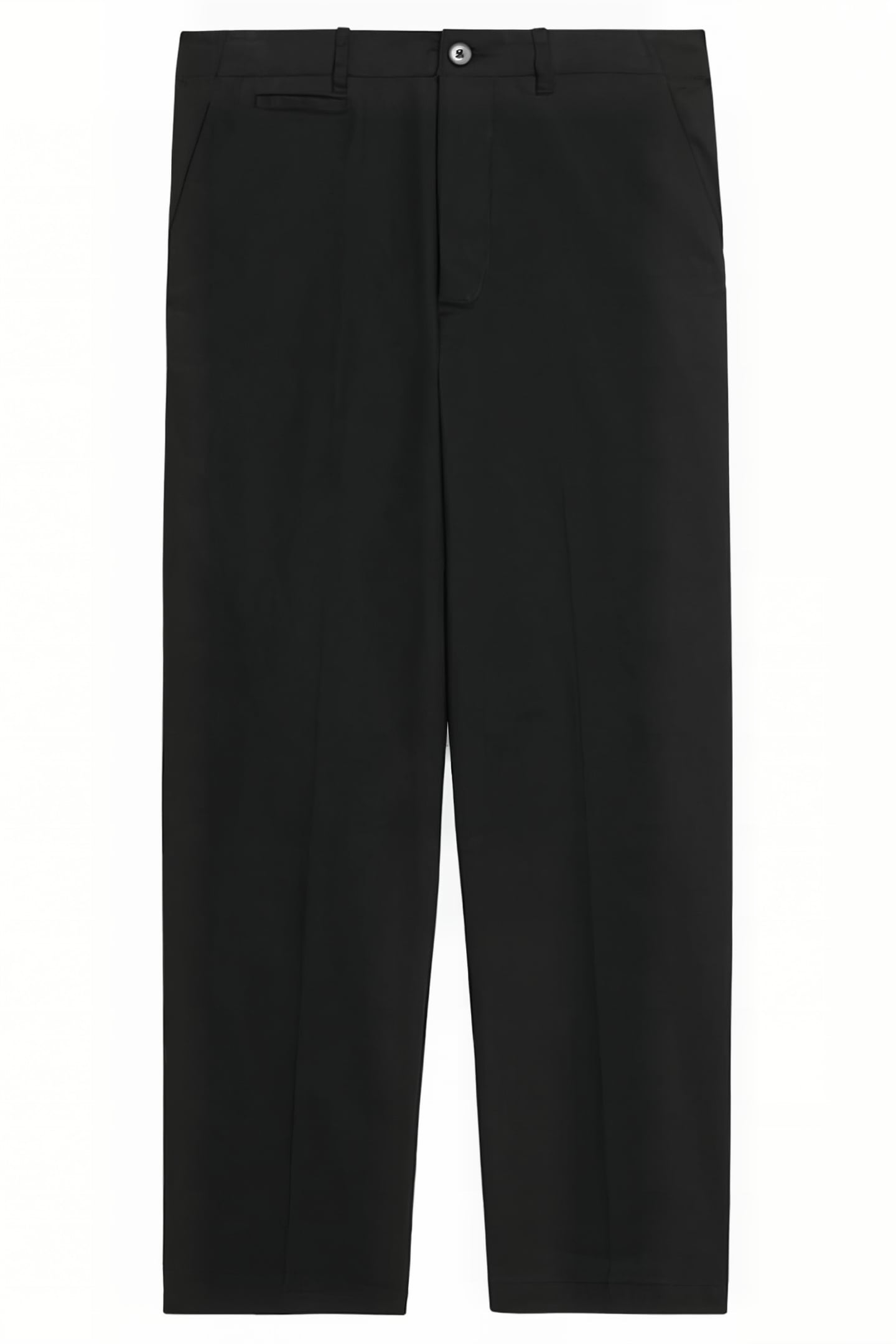 RELAXED VIRGIN WOOL PANT BLACK 2