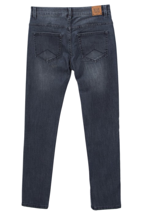 BOYS’ BLUE SLIM JEANS WITH PLACED DISTRESSING BLUE 2