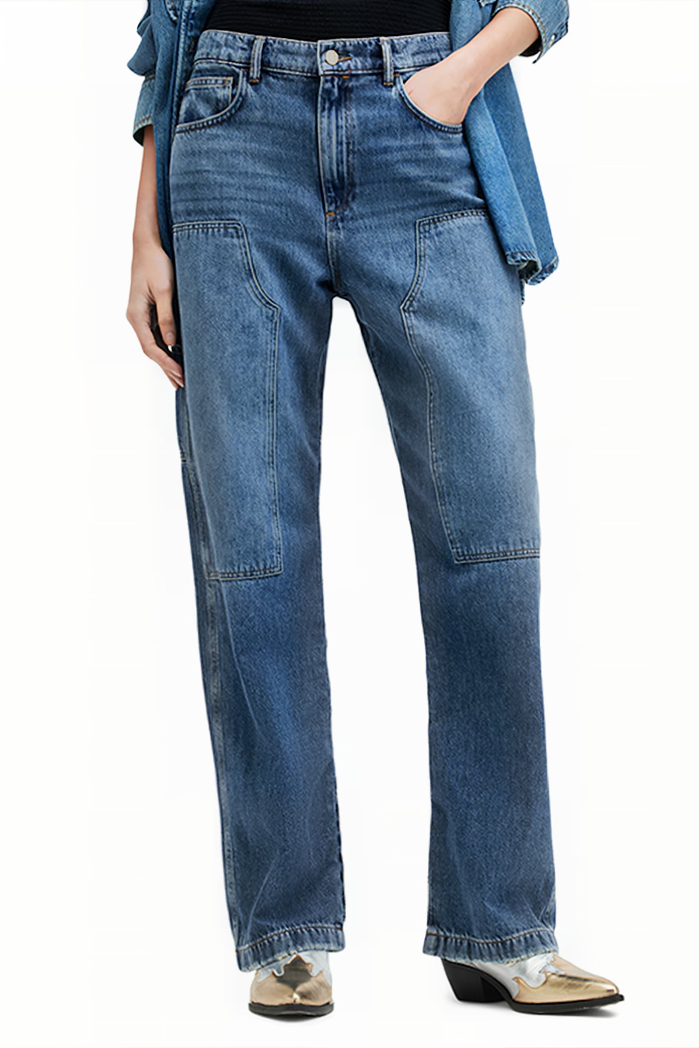 MIA CARPENTER JEAN MID INDIGO 1