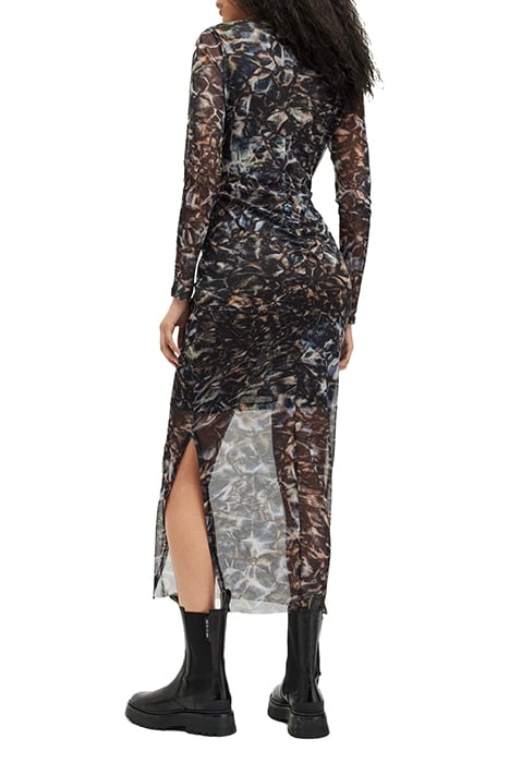 KATIE CALADESI DRESS PETROL BLUE 2