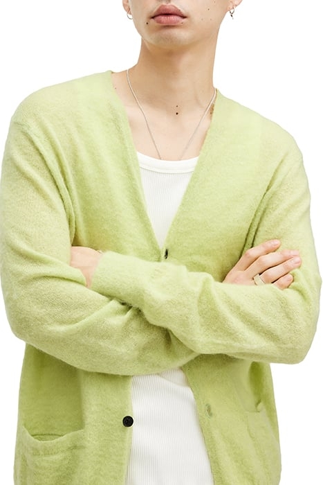 KENNEDY CARDIGAN LIGHT GREEN 5