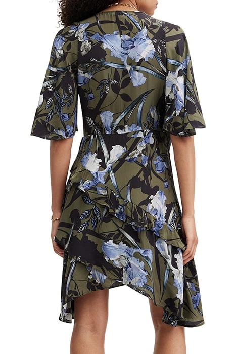 MEAGAN BATU DRESS DEEP KHAKI GREEN 2