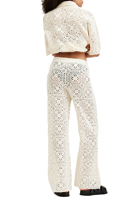 MILLY TROUSER ECRU WHITE 2