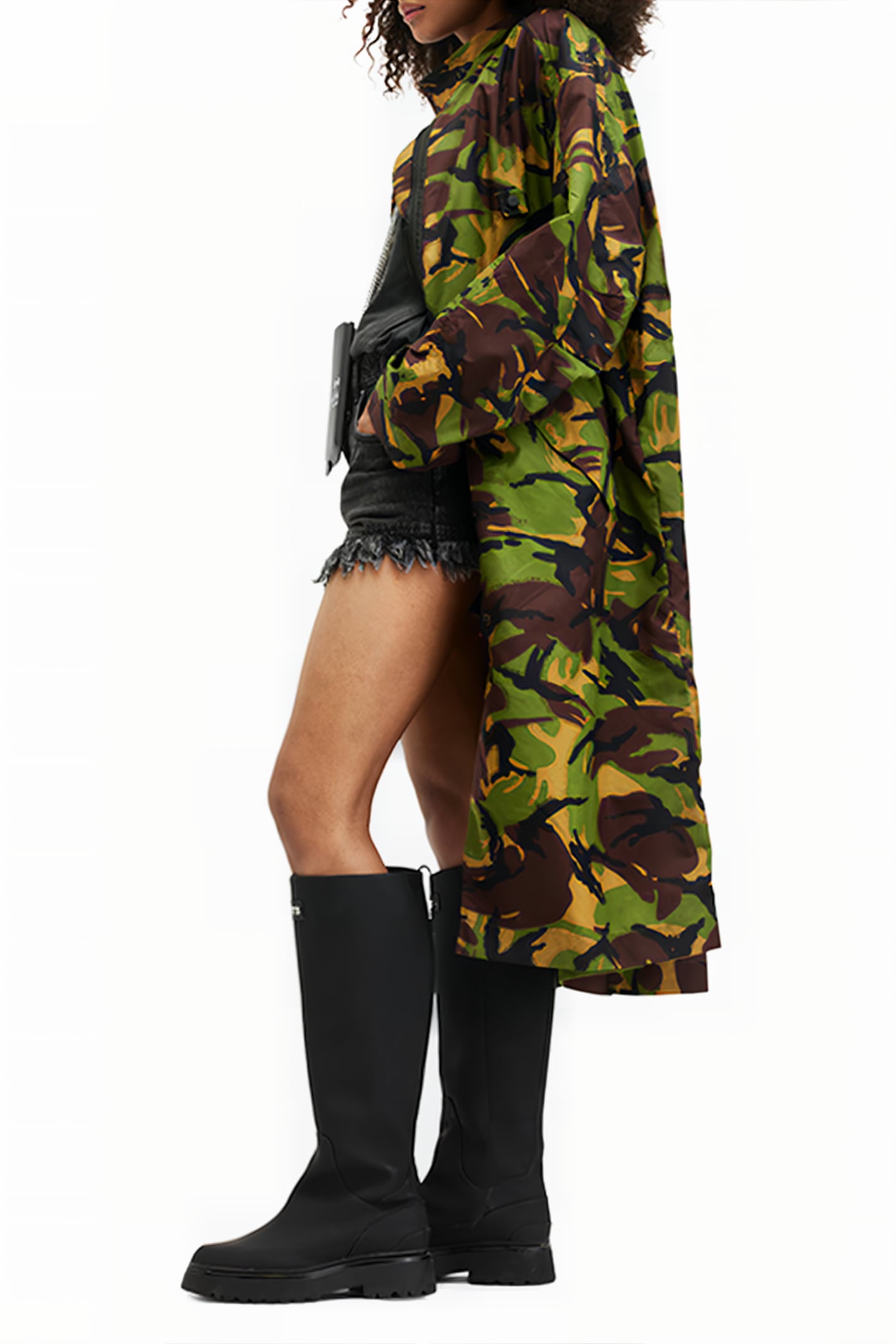 DANEYA CAMO PARKA KHAKI GREEN 6