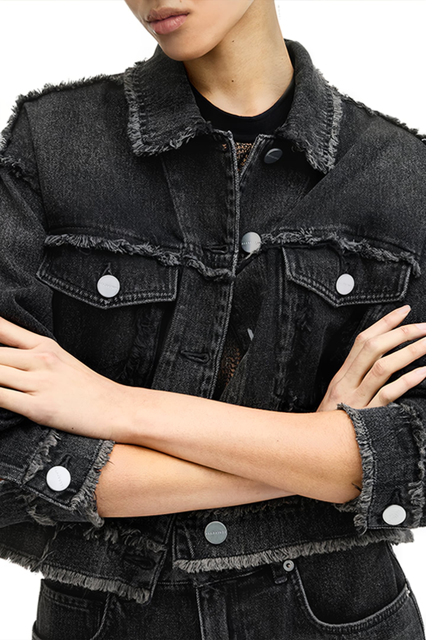 CLAUDE FRAY JACKET WASHED BLACK 7