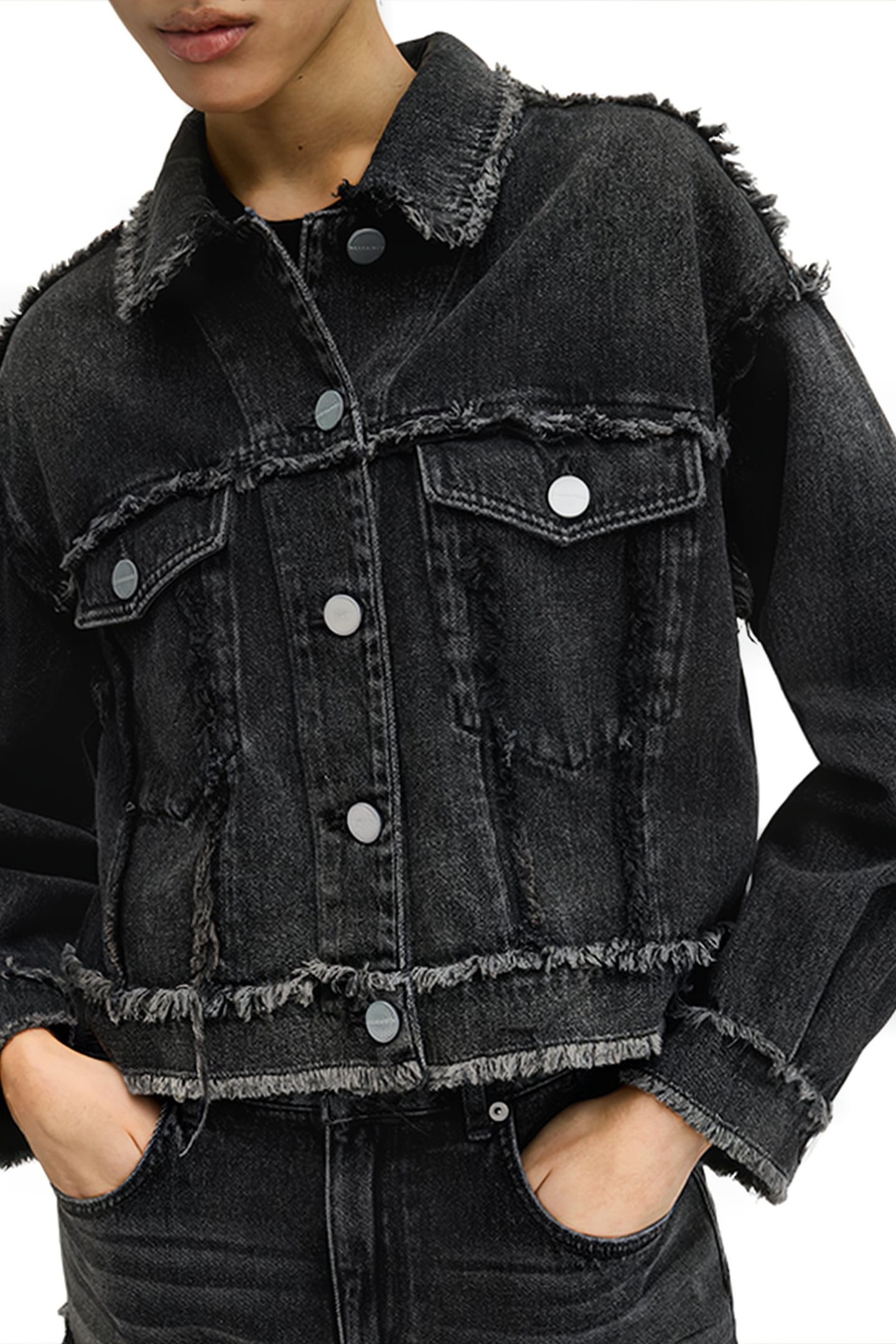 CLAUDE FRAY JACKET WASHED BLACK 8