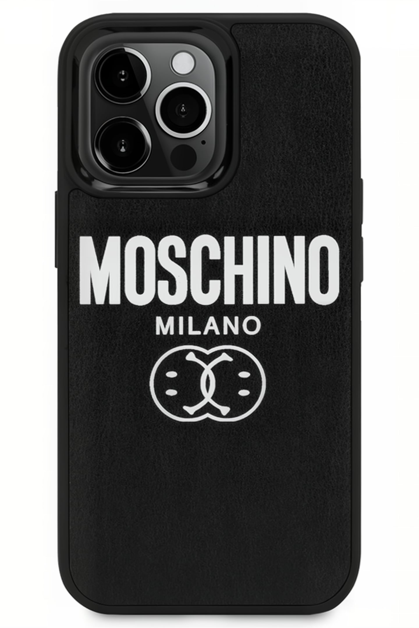 IPHONE 13 PRO DOUBLE SMILEY® LOGO COVER BLACK 1