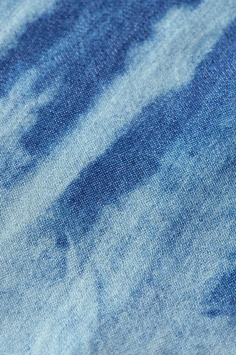 SHORT SLEEVE DRESS - WASHED INDIGO 3