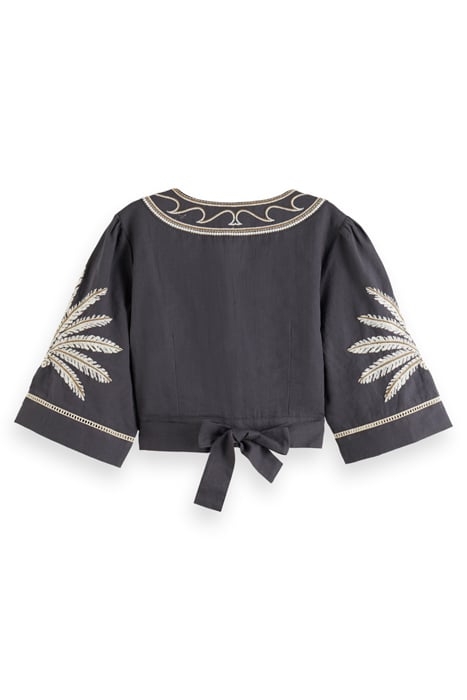 EMBROIDERED CROP TOP ANTRA 2