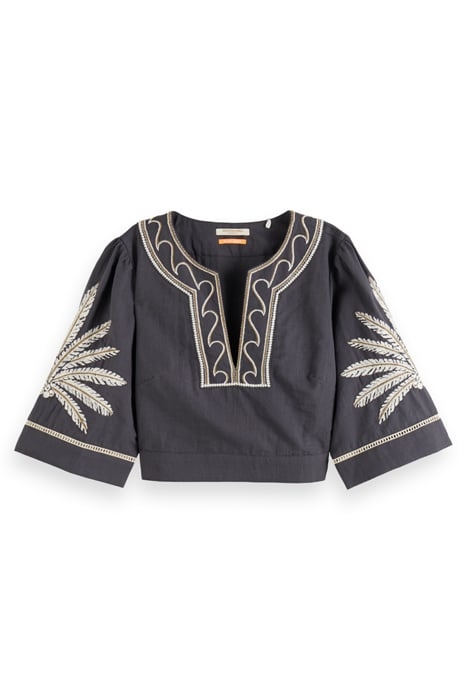 EMBROIDERED CROP TOP ANTRA 1