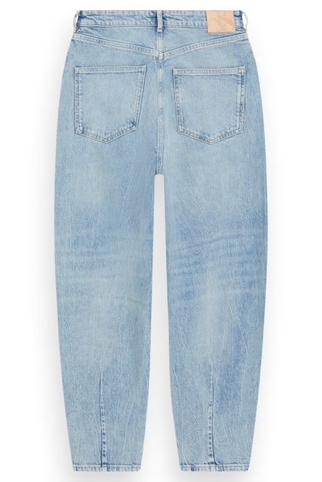 THE TIDE HIGH RISE BALLOON FIT JEANS — UNDERWATER 5