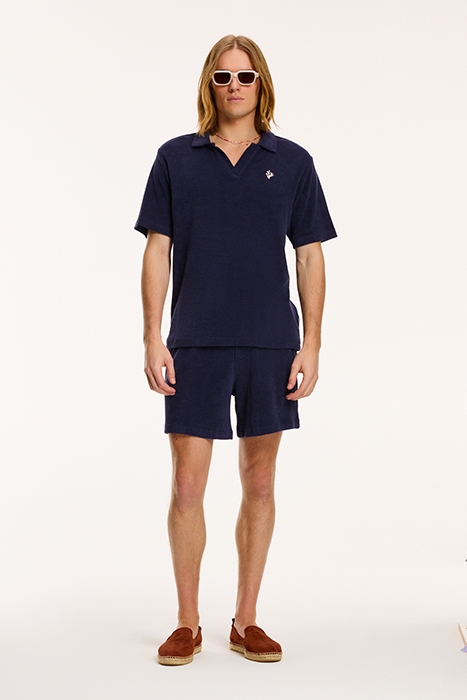 NICO TOWELING POLO DARK NAVY 5
