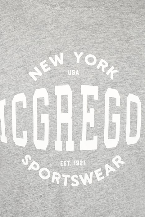 LONG SLEEVE GRAPHIC T-SHIRT MEDIUM GREY MELANGE 3